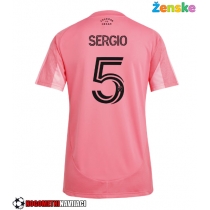 Ženske Nogometnih dresov Inter Miami Sergio Busquets #5 Domači 2025-26 Kratki rokavi